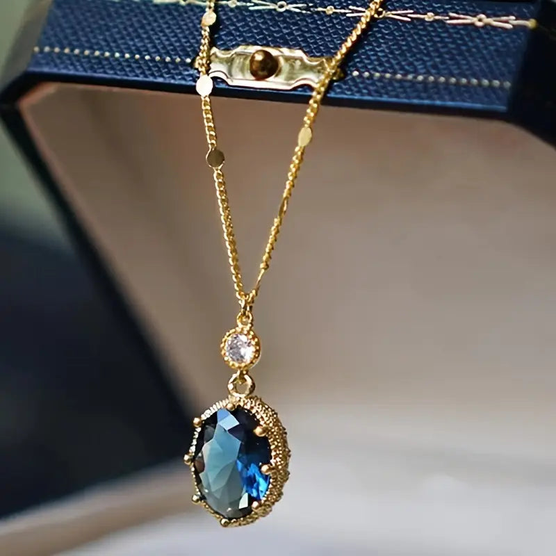 Thessia Lunebray Gold Necklace Maya Henry Jewelry
