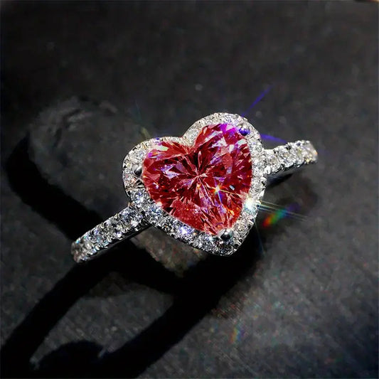 Delara Carmessia Ring | White Gold Maya Henry Jewelry