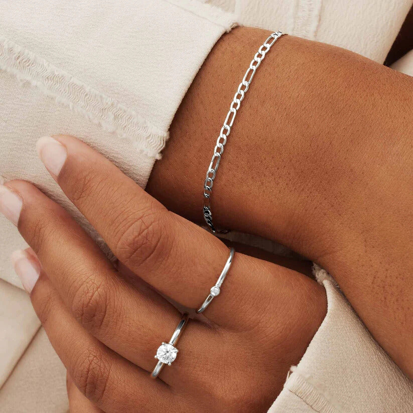 Neris Alaine Bracelet | White Gold Maya Henry Jewelry