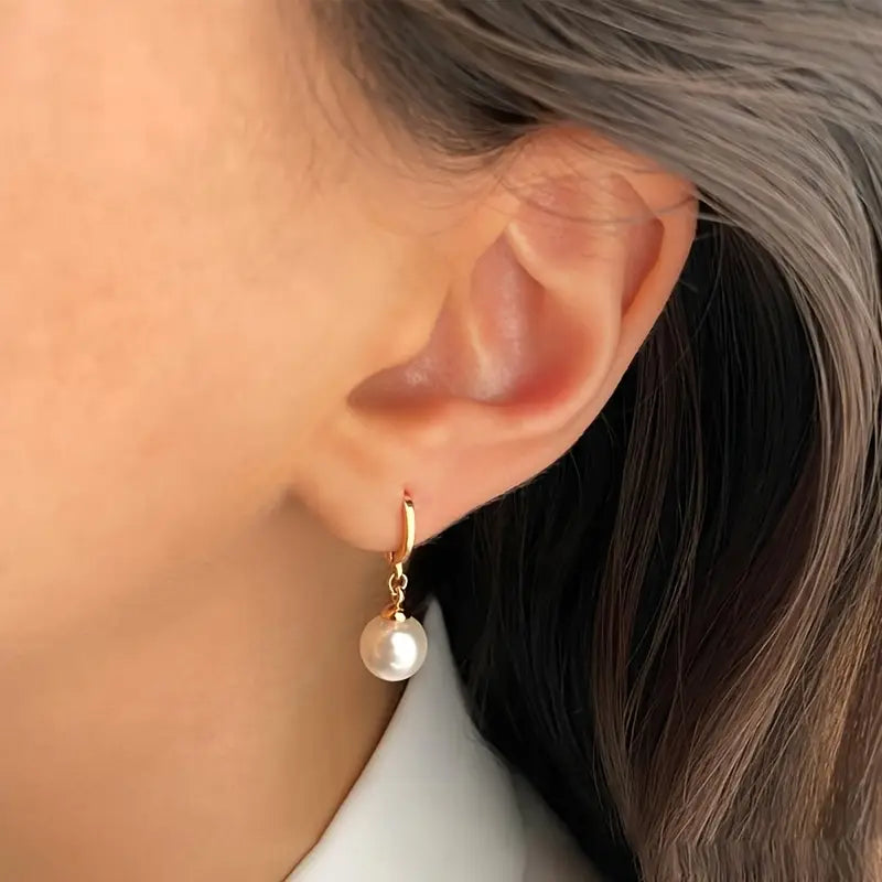 Golden Grace Pearl Jewelry Set | Gold Maya Henry Jewelry