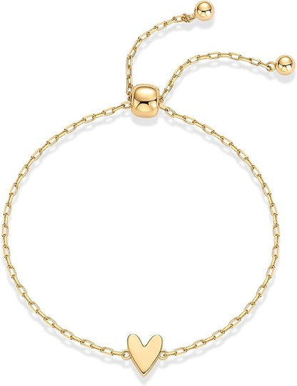 Radiant Heart Bracelets | Gold Maya Henry Jewelry