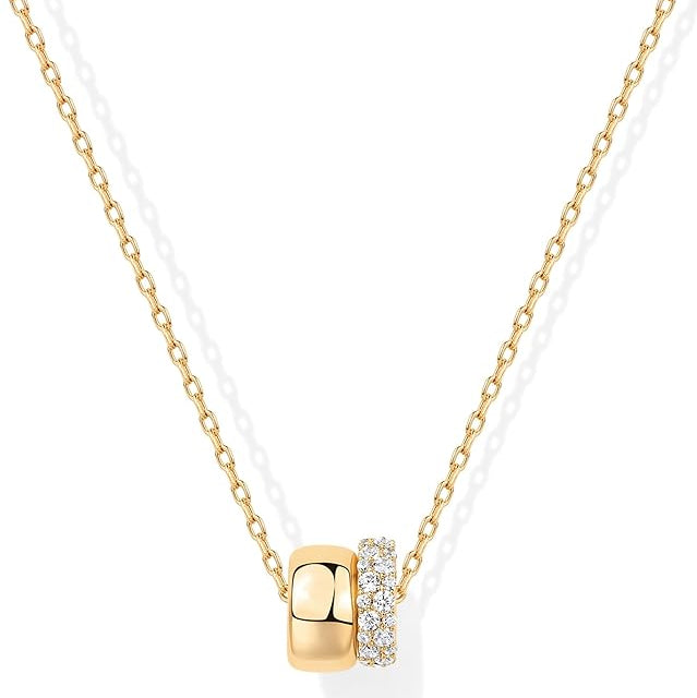 Lumi Duo Necklace | Gold Maya Henry Jewelry