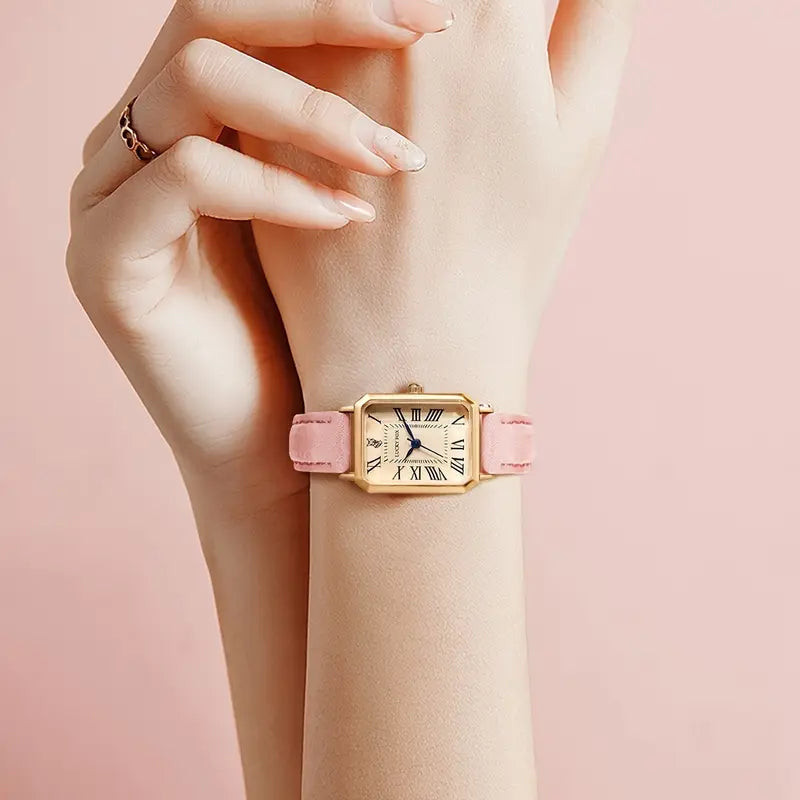 Vivelle Crest Watch | Gold Maya Henry Jewelry