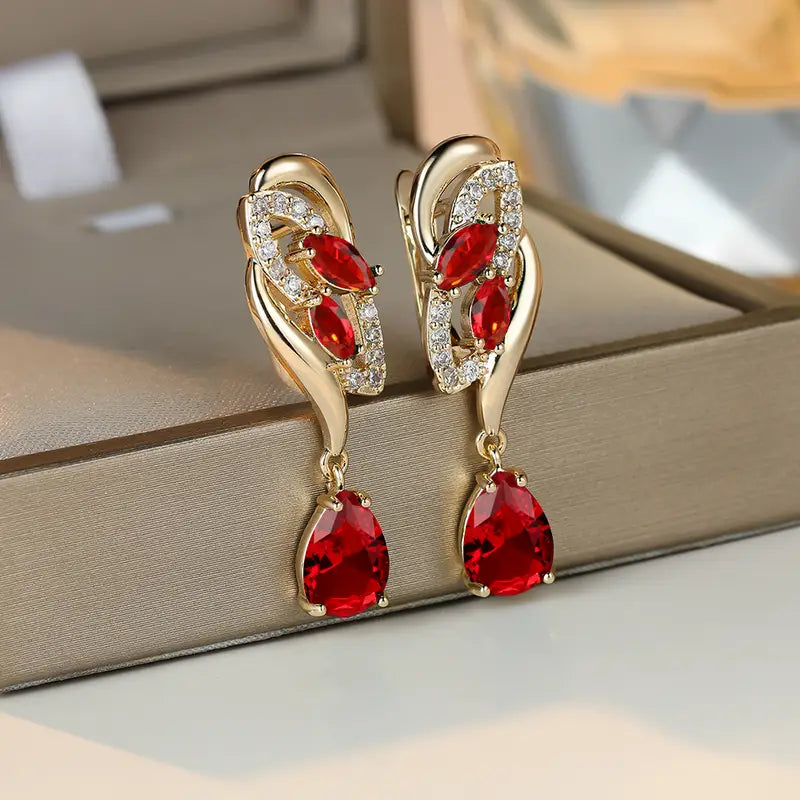 Saphara Cindorelle Earrings | Gold Maya Henry Jewelry