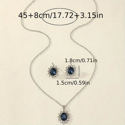 Katya Azuryn Jewelry Set | White Gold Maya Henry Jewelry