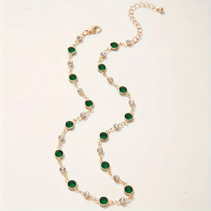 Emerald Green Pendant Necklace Maya Henry Jewelry