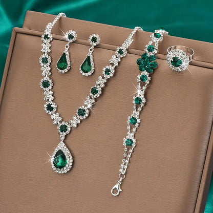 Adriana Lysandre Jewelry Set | White Gold Maya Henry Jewelry