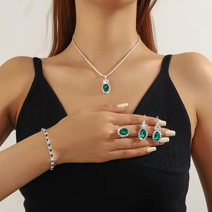 Seloria Grevalyn Jewelry Set | White Gold Maya Henry Jewelry