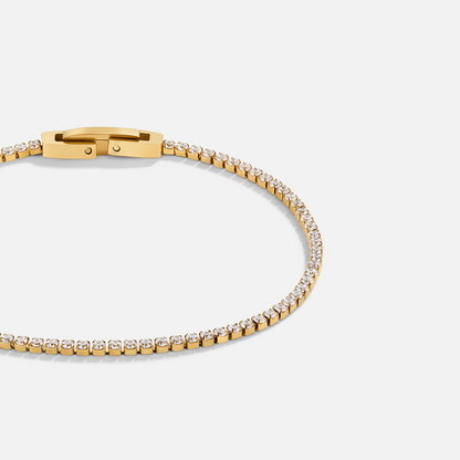 Niyah Crystal Gold Bracelet Maya Henry Jewelry