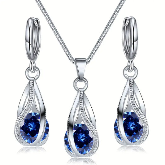 Zelira Fontaine Jewelry Set | White Gold Maya Henry Jewelry