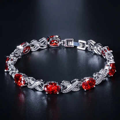 Alendra Flameaux Bracelet | White Gold Maya Henry Jewelry
