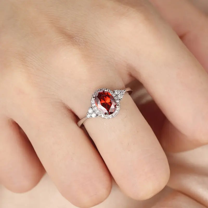 Kirelle Emberlain Ring | White Gold Maya Henry Jewelry