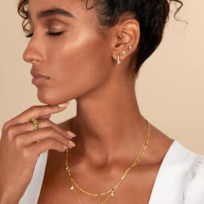 Pear Cut Studs | Gold Maya Henry Jewelry