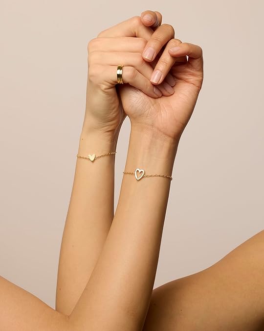 Radiant Heart Bracelets | Gold Maya Henry Jewelry