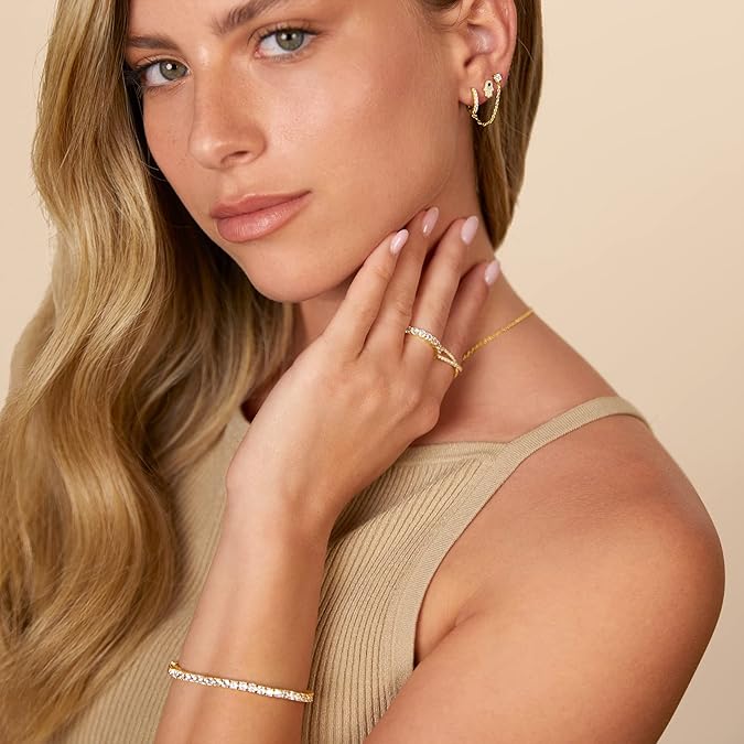 Adella Chain Earrings | Gold Maya Henry Jewelry