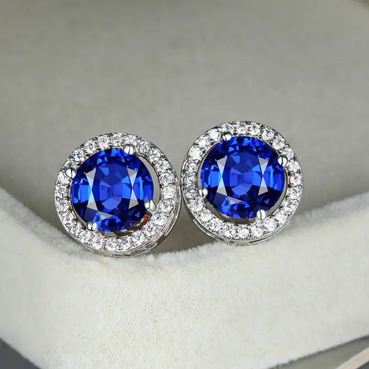 Lúcia Celestine Earrings | White Gold Maya Henry Jewelry