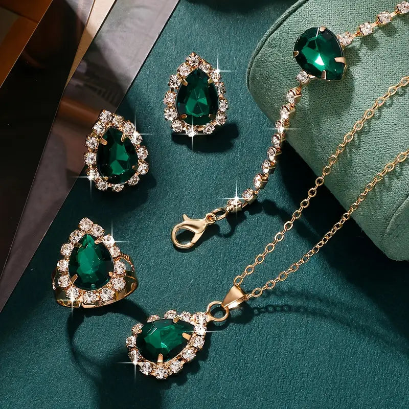 Elisandre Vermont Jewelry Set | Gold Maya Henry Jewelry