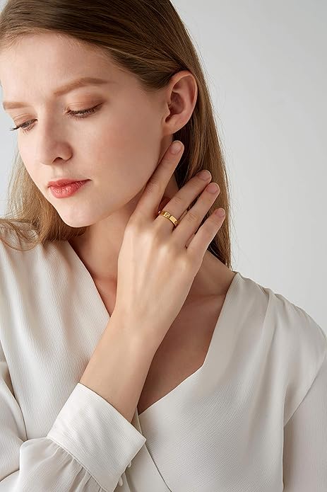 Promise Band Ring | Gold Maya Henry Jewelry