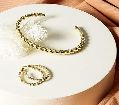 Twisted Bracelet | Gold Maya Henry Jewelry