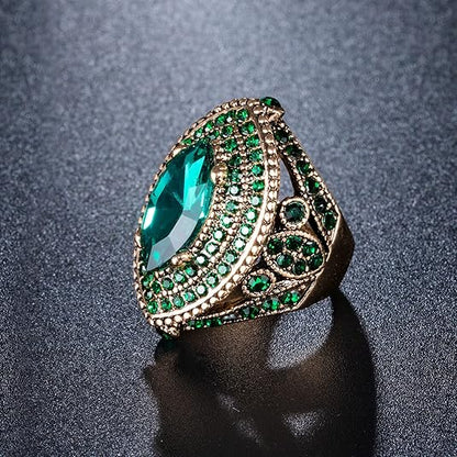 Emerald Regent Ring | Gold Maya Henry Jewelry