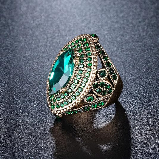 Emerald Regent Ring | Gold Maya Henry Jewelry
