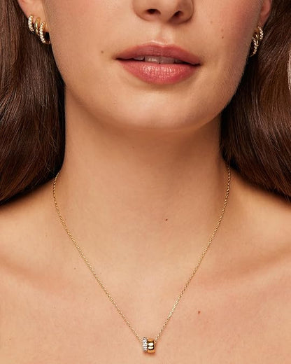 Lumi Duo Necklace | Gold Maya Henry Jewelry