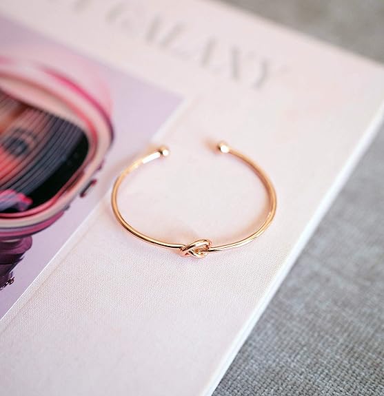 Love Knot Infinity Bracelet | Gold Maya Henry Jewelry