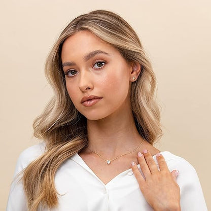 Aurora Crystal Necklace | Gold Maya Henry Jewelry