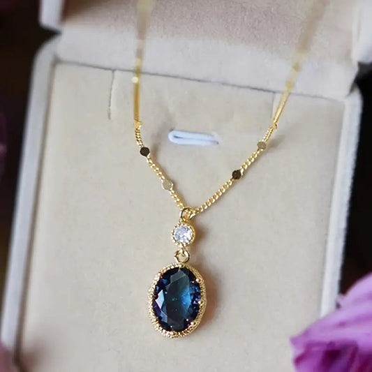 Thessia Lunebray Necklace | Gold Maya Henry Jewelry