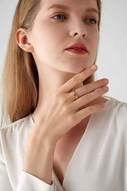 Promise Band Ring | Gold Maya Henry Jewelry