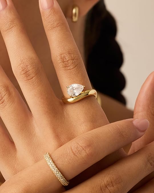 Wavy Promise Ring | Gold Maya Henry Jewelry