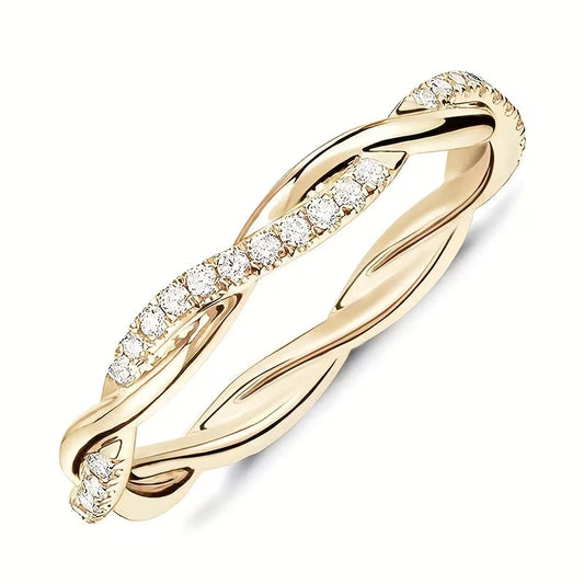 Two Style Accent Ring | Gold Maya Henry Jewelry