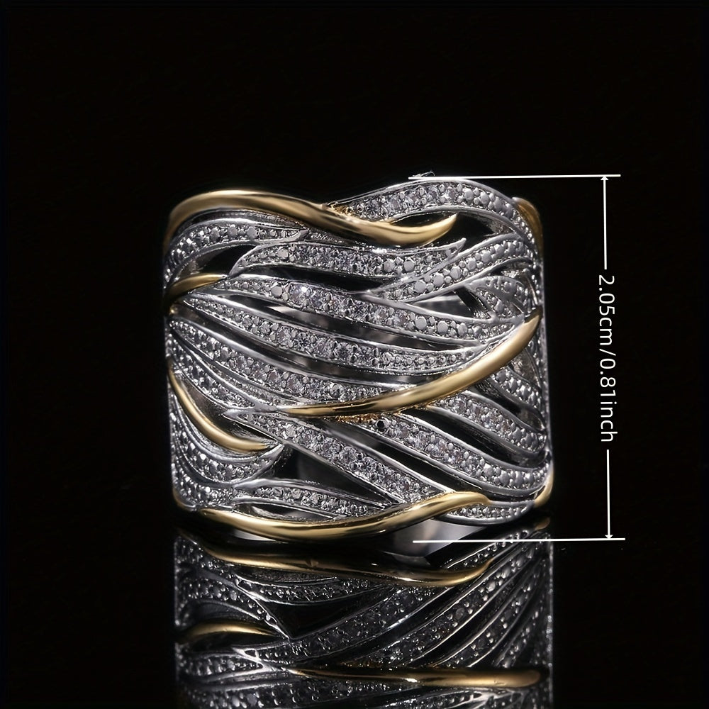 Elegant Multilayer Twisted Ring Maya Henry Jewelry