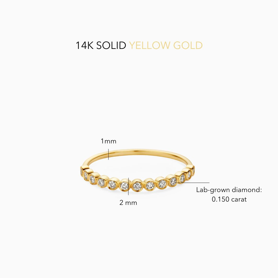 Bubble Ring | Gold Maya Henry Jewelry