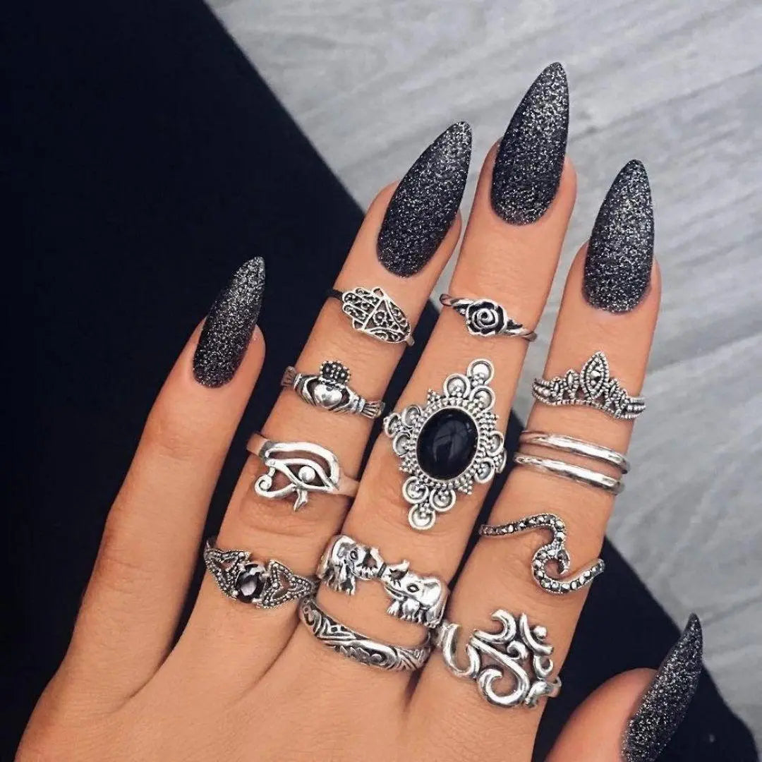 Unique Pack with 8 to 12 Rings Maya Henry Jewelry