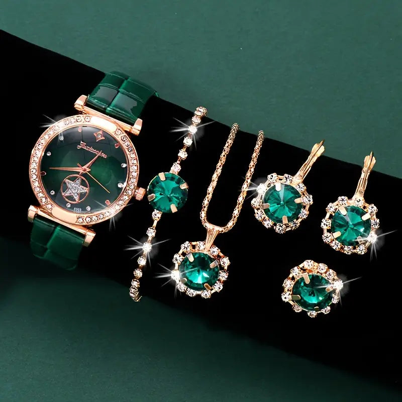 Verdantra Timecourt Jewelry Set | Gold Maya Henry Jewelry