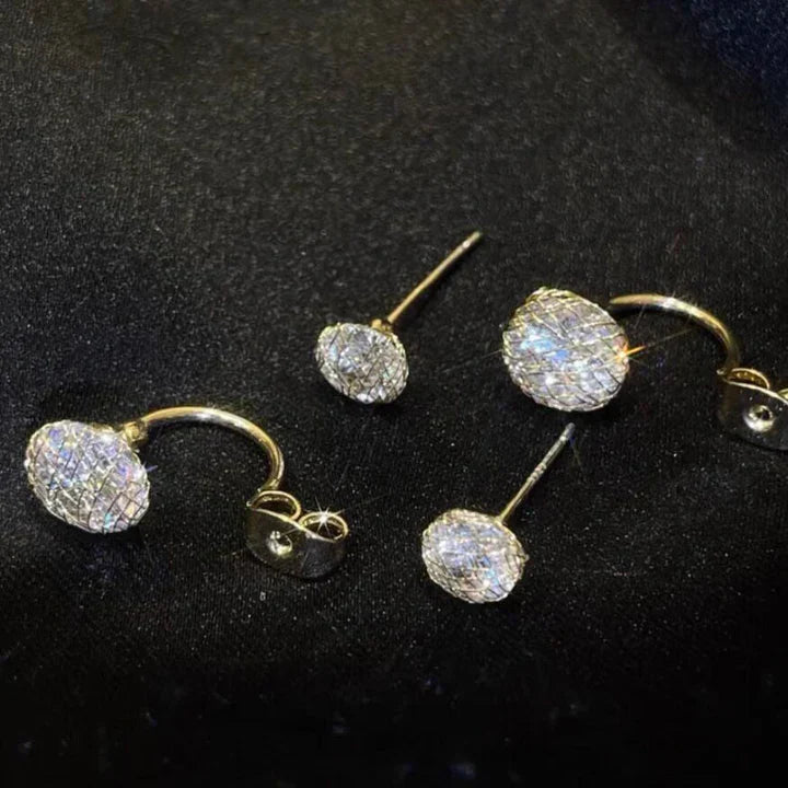 Minerva Justina Earrings | Gold Maya Henry Jewelry
