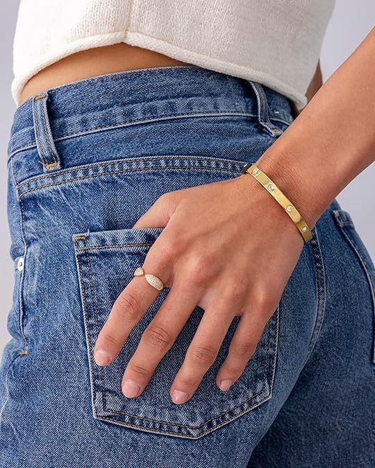 Halo Dot Bracelet | Gold Maya Henry Jewelry