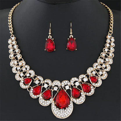 Maevina Crimselle Gold Jewelry Set Maya Henry Jewelry