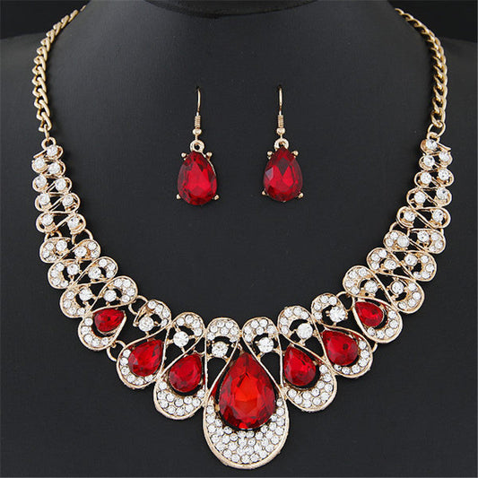 Maevina Crimselle Jewelry Set | Gold Maya Henry Jewelry