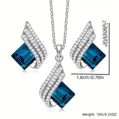 Brienne Solazure Jewelry Set | White Gold Maya Henry Jewelry