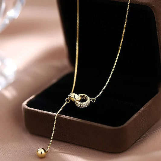 Flavina Aureline Necklace | Gold Maya Henry Jewelry