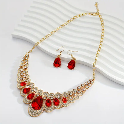 Maevina Crimselle Gold Jewelry Set Maya Henry Jewelry