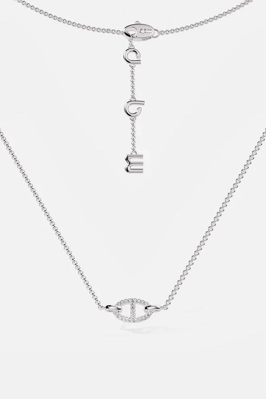Isla Marina Necklace | White Gold Maya Henry Jewelry