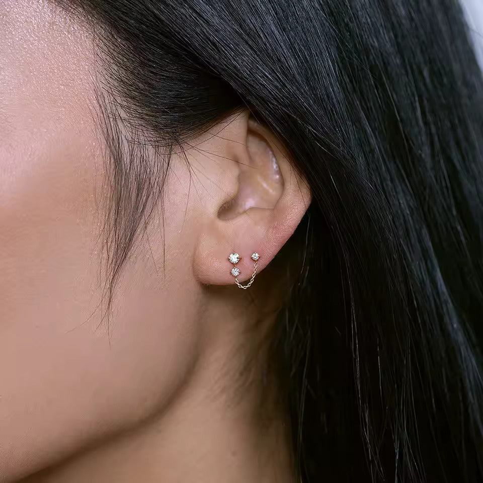Esme Earrings | Gold Maya Henry Jewelry