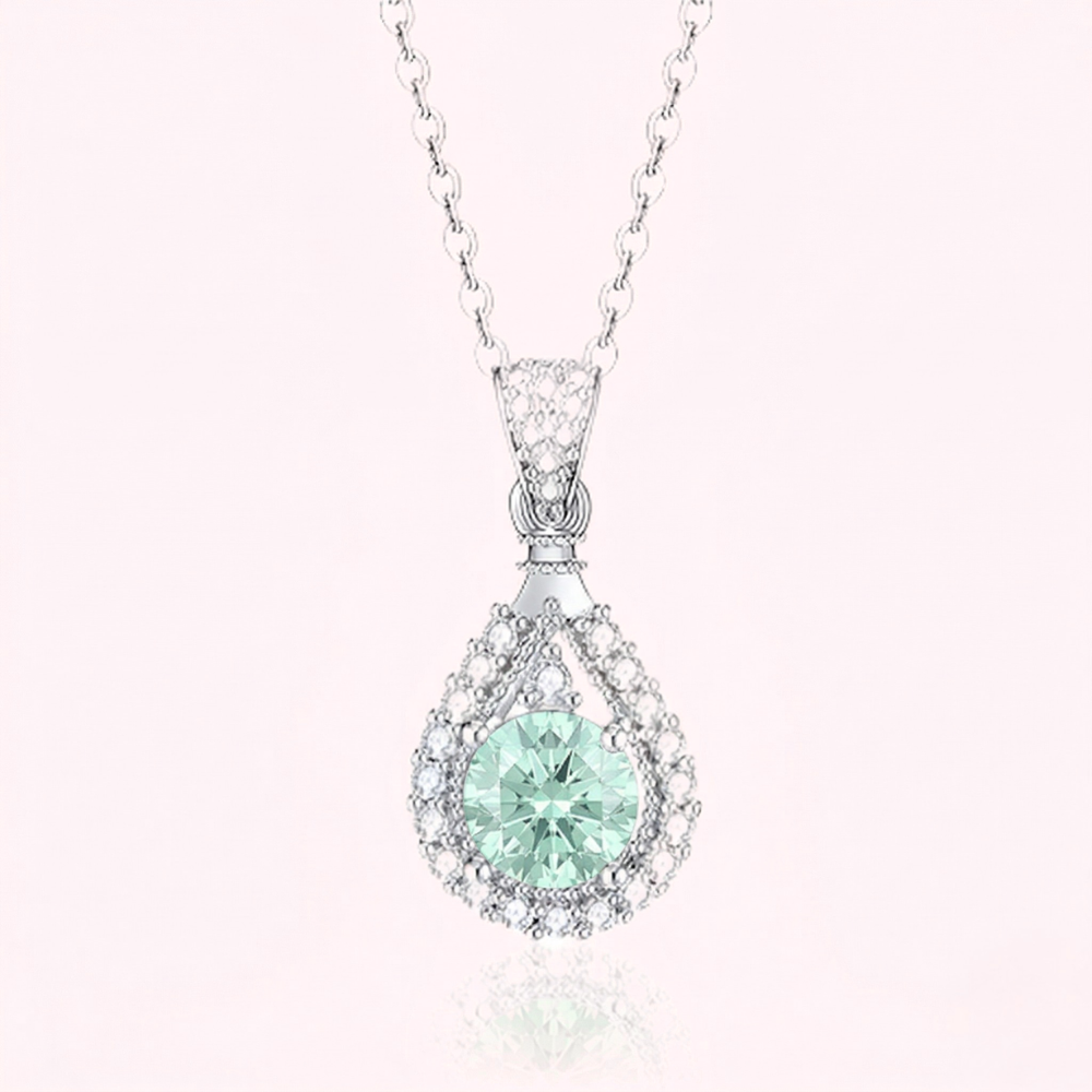 Alindra Voselle Necklace | White Gold Maya Henry Jewelry