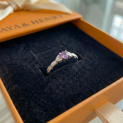 Amelys Fern Ring | White Gold Maya Henry Jewelry