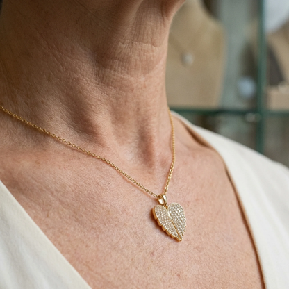 Angel Wings Necklace | Gold Maya Henry Jewelry