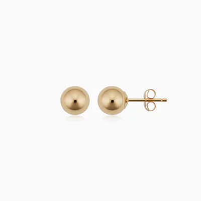 Have a ball studs | Gold Maya Henry Jewelry