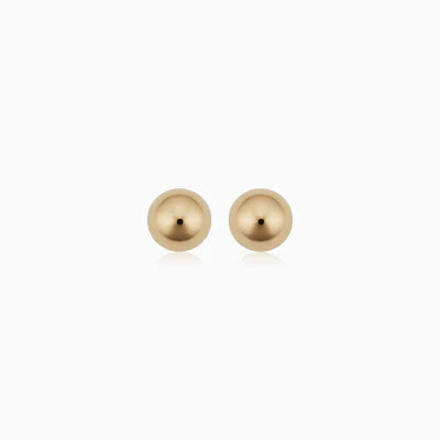 Have a ball studs | Gold Maya Henry Jewelry